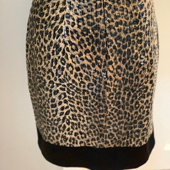NWOT Cache Dress, Sexy Animal Print, Size 6 - Picture 4 of 8